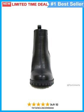 Suede Combat Ankle Boot with Lug Sole and Chunky Heel